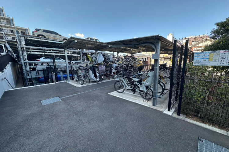 シティテラス横濱サウス自転車置場